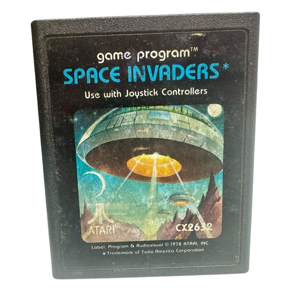 Other - Atari 2600 Space Invaders Video Game Cartridge